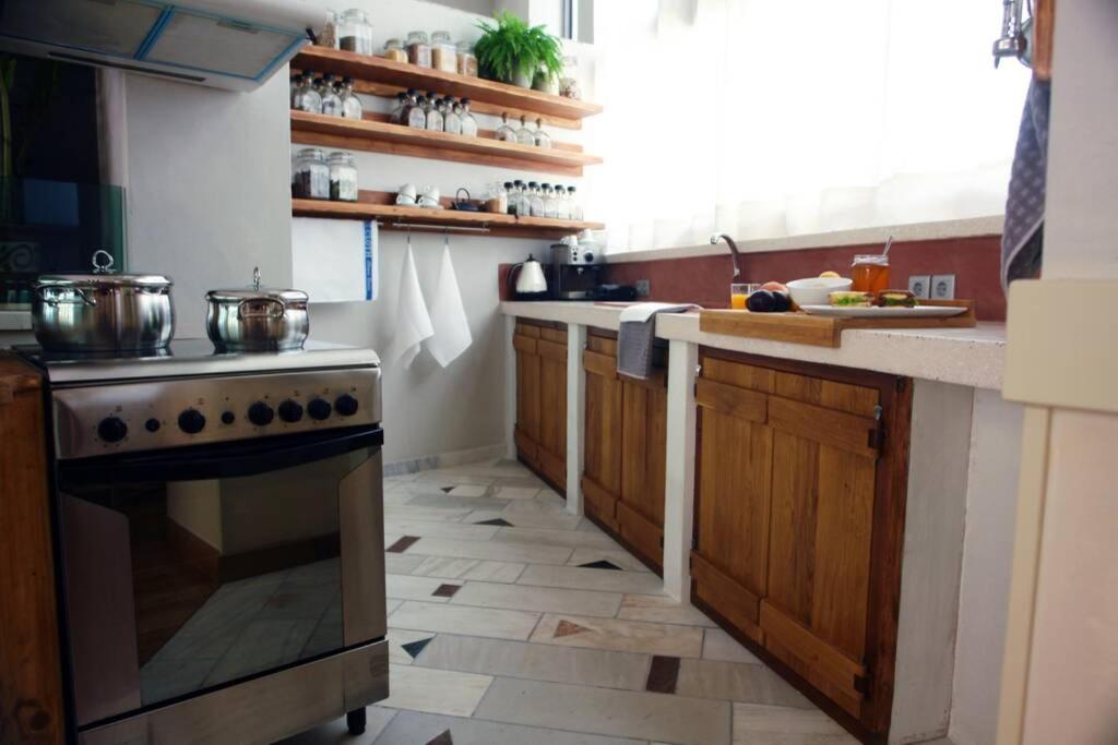 Unique - Spacious Studio With Rooftop / Thissio Atenas Exterior foto